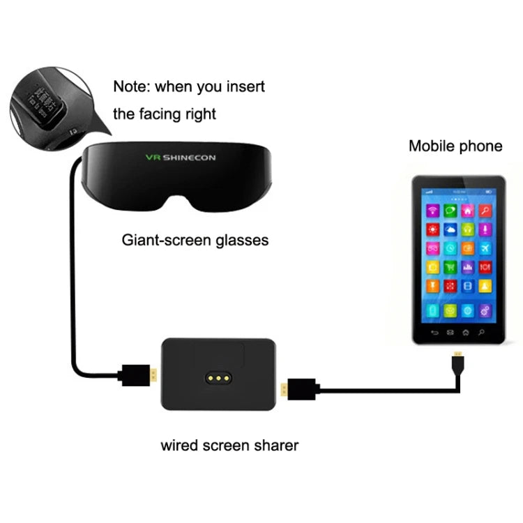 VR Standard Edition VR Glasses Panoramic Head-Mounted Immersive