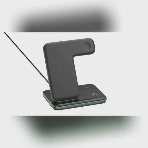 Compatible Mobile Phone Watch Earphone Wireless Charger 3 In 1 Wireless Charger Stand