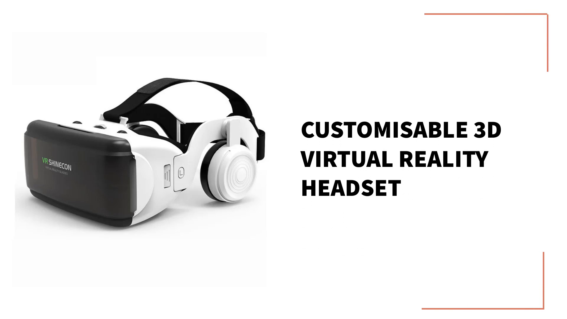 Customisable 3D Virtual Reality Headset by@Outfy